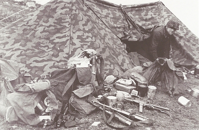 Camp de l'U-307 au Spitzberg