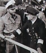 Fritz-Julius LEMP avec l'Amiral Dönitz