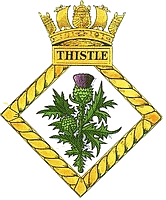 Insigne du H.M.S. Thistle