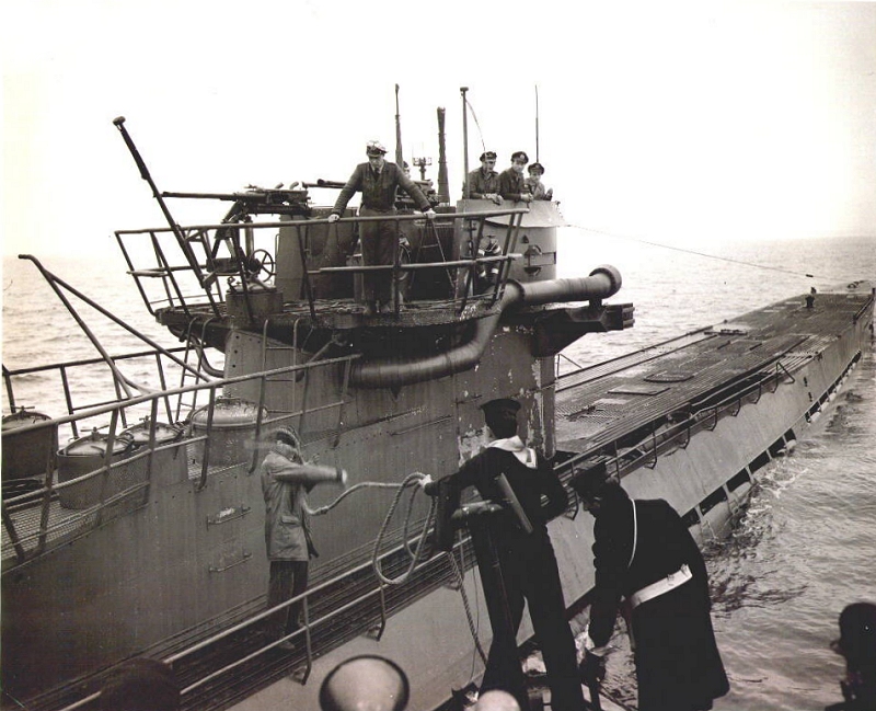Capture de l'U-889