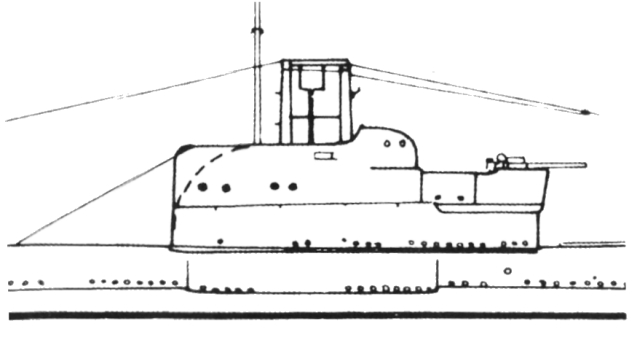 Massif d'un sous-marin Classe P
