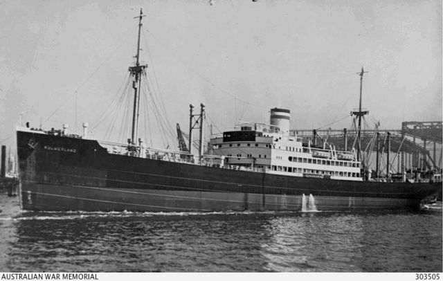 M.S. Kulmerland (© Australian war memorial collection)