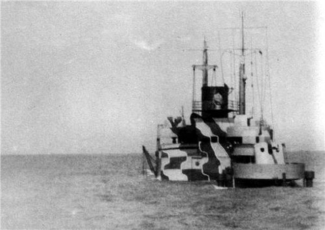 Le 07 Ao&ucirc;t 1942, le Sperrbrecher 170 s'&eacute;choue apr&egrave;s avoir &eacute;t&eacute; touch&eacute; par une mine au large d'Ostende par 9,20 m de fond