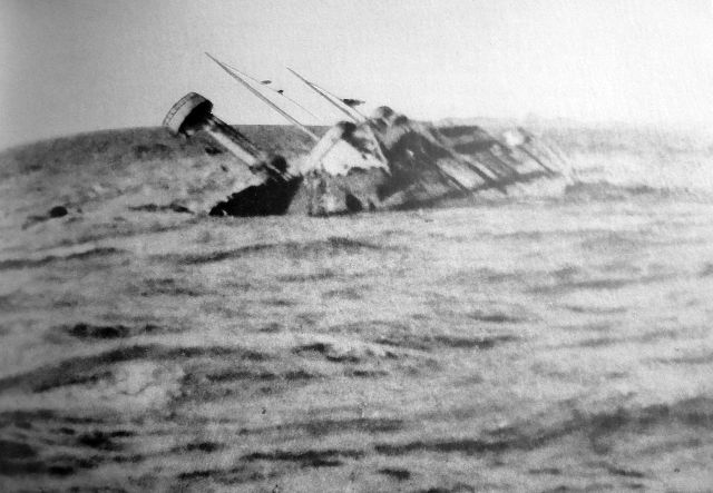 Naufrage du Sperrbrecher 21 ex Nestor