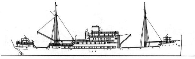 Silhouette du Waldtraut Horn en 1941
