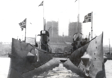 Sous-marins Norv&eacute;giens &copy; http://www.mil.no/sjo/keskdr/undervann/start/historie/
